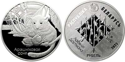 Лот №193,  Беларусь. Республика. 1 рубль 2023 года. Серия 
