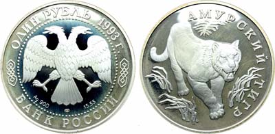 Лот №1958, 1 рубль 1993 года. Серия 
