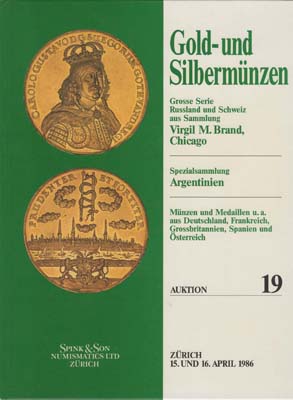 Лот №2193,  Spink&Son Numismatics. Каталог аукциона 19. Коллекция Вирджила Бранда.