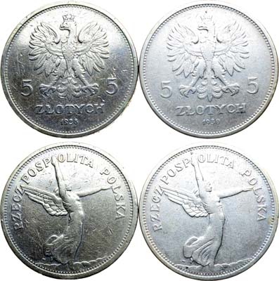Лот №402,  Польша. Сборный лот из 2 монет 1928-1930 гг.