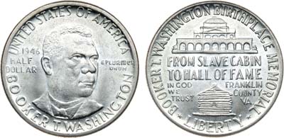 Лот №446,  США. 1/2 доллара (50 центов) 1946 года.