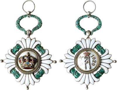 Лот №540,  Югославия. Королевство. Орден Югославской короны 1930 года.