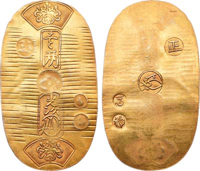 Лот №546,  Япония. Империя. Император Комэй (Ансэй). Кобан 1859 года.