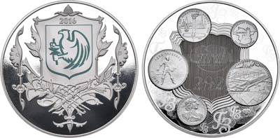 Лот №915, Медаль 2016 года. 292 года Санкт-Петербургскому монетному двору.