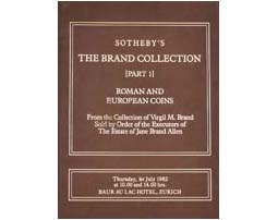 Лот №832, Sotheby's, Цюрих, Каталог аукциона 1 июля 1982 года. The Brand Collection. (коллекция В. Брандта). Часть I. Римские и европейские монеты.