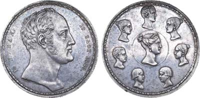 Лот №582, 1 1/2 рубля 10 злотых 1836 года. П.У. 