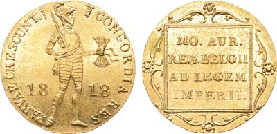 Лот №605, Дукат 1818 года.