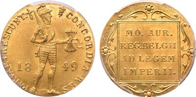Лот №92, Дукат 1849 года.