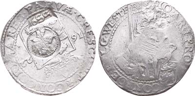 Лот №65, Ефимок с признаком 1655 года. На риксдалере 1622 г. Нидерланды, Западная Фрисландия.