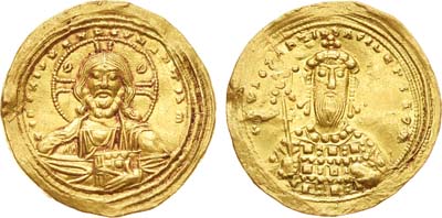 Лот №5,  Византийская империя. Император Константин VIII. Гистаменон. 1025-1028 гг.