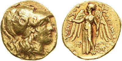 Лот №1,  Древняя Греция. Македонское царство. Александр III Великий. Статер. 317-311 гг. до н.э.