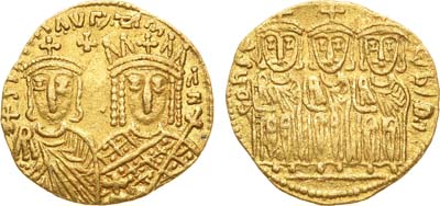 Лот №6,  Византийская империя. Император Константин VI и императрица Ирина. 792-793 гг.