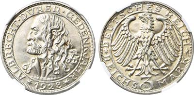 Лот №31,  Германия (Веймарская республика). 3 марки 1928 года.