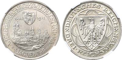 Лот №33,  Германия (Веймарская республика). 3 марки 1931 года.