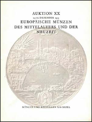 Лот №771,  Munzen und Medaillen A.G. Basel, Каталог аукциона ХХ. Европейские монеты средневековья и Нового времени.