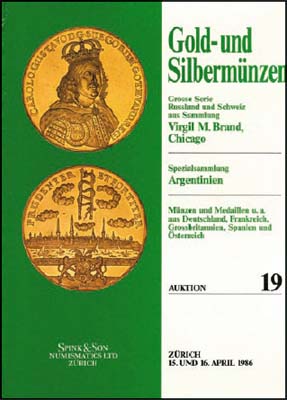 Лот №779,  Spink&Son Numismatics. Каталог аукциона. Gold- und Silbermuenzen. (Золотые и серебряные монеты). Аукцион #19.