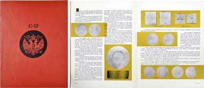 Лот №596, Sol Kaplan Cincinnati, 1958 года. The Mikhailovitch Collection Russian Coins and Medals..