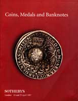 Лот №612, Sotheby's, London 24-25 April 1997 in London года. Sale LN7263. Coins, Medals and Banknotes including Russian Coins from the Fuchs Collection (Part III) and the John J. Slocum Collection of Umayyad Coins..