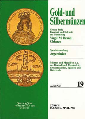 Лот №692,  Spink&Son Numismatics. Каталог аукциона. Gold- und Silbermuenzen. (Золотые и серебряные монеты). Аукцион №19.