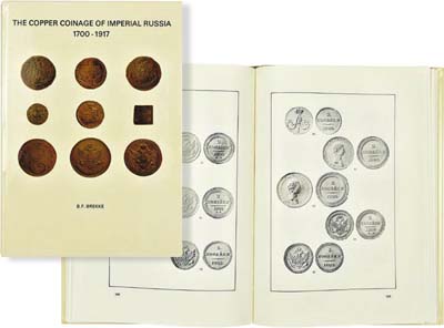 Лот №940,  Bernhard F. Brekke. The copper coinage of Imperial Russia 1700-1917. (Медные монеты Императорской России 1700-1917 гг.).