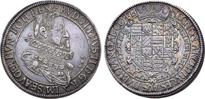 Лот №43,  Священная Римская Империя. Австрия. Император Рудольф II. Рейхсталер 1608 года.