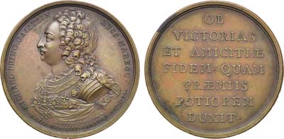 Лот №131, Коллекция. Медаль 1730 года. В память кончины князя Михаила Голицына.