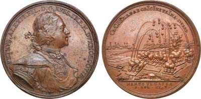 Лот №18, Коллекция. Медаль 1704 года. В память взятия г. Нарвы.