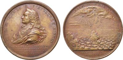 Лот №281, Коллекция. Медаль 1762 года. В честь заслуг графа А.П. Бестужева-Рюмина.