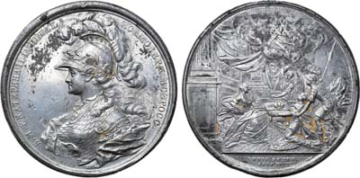 Лот №285, Коллекция. Медаль 1762 года. В память восшествия Императрицы Екатерины II на престол.