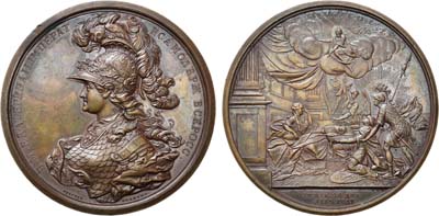 Лот №287, Коллекция. Медаль 1762 года. На вступление Императрицы Екатерины II на престол.