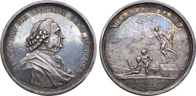 Лот №345, Коллекция. Медаль 1772 года. Для учащихся Императорского коммерческого училища.
