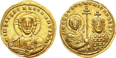 Лот №41,  Византийская империя. Император Никифор II Фока. Гистаменон 963-969 гг.
