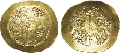 Лот №46,  Византийская Империя. Император Иоанн II Комнин. Гиперпирон 1118-1143 гг.