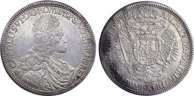 Лот №200,  Священная Римская империя. Австрия. Император Карл VI Габсбург. Талер 1716 года.