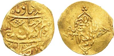 Лот №262,  Иран (Персия). Зенды. Али Мурад-шах. 1/4 мохура 1196 г.х (1782 г).