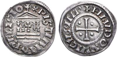 Лот №265,  Каролингская империя. Император Людовик I Благочестивый. Денар 814-840 гг.