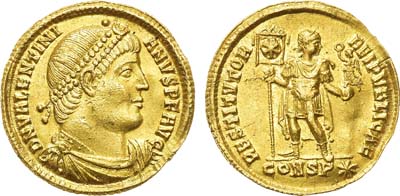 Лот №76,  Римская империя. Император Валентиниан I. Солид 364 год.