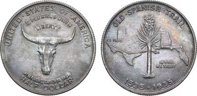 Лот №281,  США. 1/2 доллара (50 центов) 1935 года.