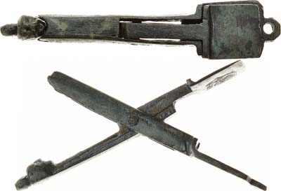 Лот №262,  Коромысловые весы нижегородского типа для взвешивания монет 1390-х гг.