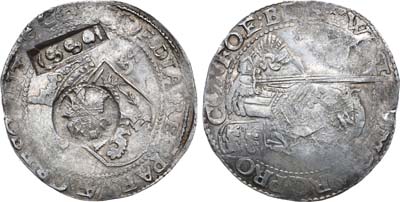 Лот №265,  Царь Алексей Михайлович. Ефимок с признаком 1655 года.