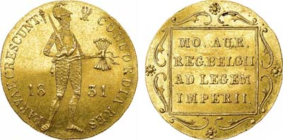 Лот №625, Дукат 1831 года. Польское восстание.