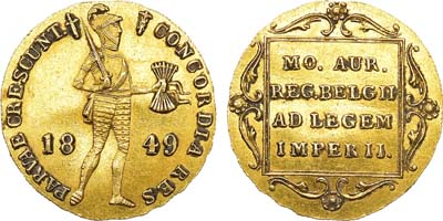 Лот №674, Дукат 1849 года.