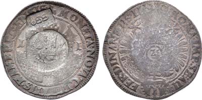 Лот №271,  Царь Алексей Михайлович. Ефимок с признаком 1655 года.