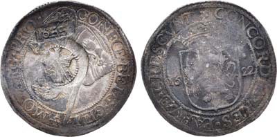 Лот №272,  Царь Алексей Михайлович. Ефимок с признаком 1655 года.