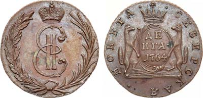 Лот №400, Денга 1764 года. Сибирская. Новодел.