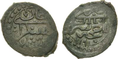 Лот №430,  Крымское ханство. Хан Шахин-Гирей. 3-й год правления. Кара-Бешлык (акче).