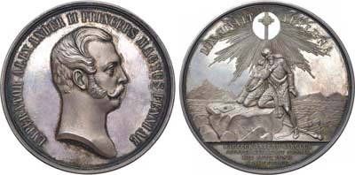 Лот №639, Медаль 1857 года. В память празднования в Финляндии 700-летнего юбилея от введения христианства.