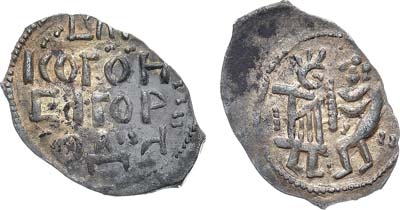 Лот №217,  Новгородская республика. Денга 1420-1447 гг.