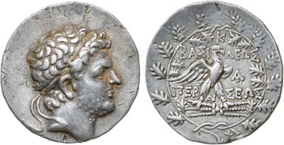 Лот №23,  Древняя Греция. Македонское царство. Царь Персей. Тетрадрахма 179-168 гг до н.э.