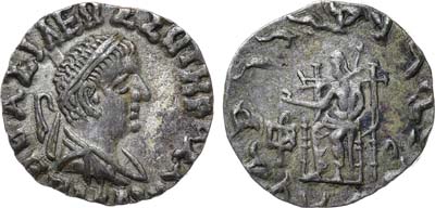 Лот №2,  Бактрия. Индо-греческое царство. Царь Гермей. Тетрадрахма 105-90 гг до н.э.